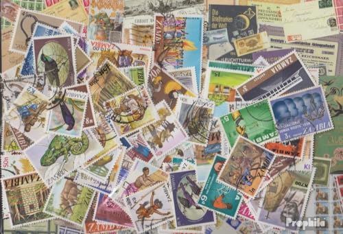 Prophila Collection Sambia 700 Verschiedene Marken (Briefmarken für Sammler) von Prophila Collection