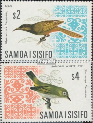 Prophila Collection Samoa 199-200 (kompl.Ausg.) postfrisch ** MNH 1969 Vögel (Briefmarken für Sammler) Vögel von Prophila Collection