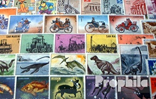 Prophila Collection San Marino 100 Verschiedene Marken (Briefmarken für Sammler) von Prophila Collection