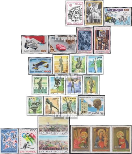 Prophila Collection San Marino 1354-1379 (kompl.Ausg.) Jahrgang 1987 komplett postfrisch ** MNH 1987 Architektur, Weihnachten, Autos u.a (Briefmarken für Sammler) von Prophila Collection