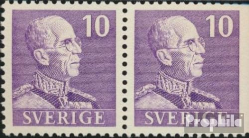 Prophila Collection Schweden 256I B/Dr Paar postfrisch ** MNH 1939 König Gustaf V (Briefmarken für Sammler) von Prophila Collection