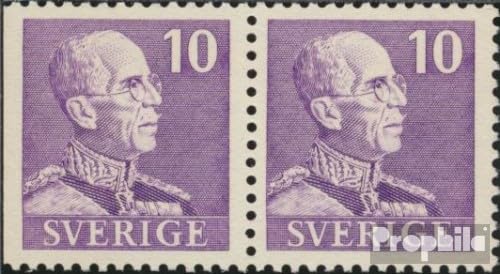Prophila Collection Schweden 256I Dl/B Paar postfrisch ** MNH 1939 König Gustaf V (Briefmarken für Sammler) von Prophila Collection