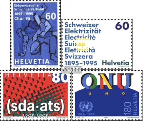 Prophila Collection Schweiz 1540-1543 (kompl.Ausg.) gestempelt 1995 Jahresereignisse (Briefmarken für Sammler) Kampfsport (Boxen/Fechten/Ringen/Karate …) von Prophila Collection