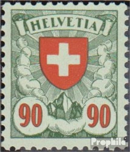 Prophila Collection Schweiz 194y postfrisch ** MNH 1924 Wappen (Briefmarken für Sammler) Flaggen/Wappen/Landkarten von Prophila Collection
