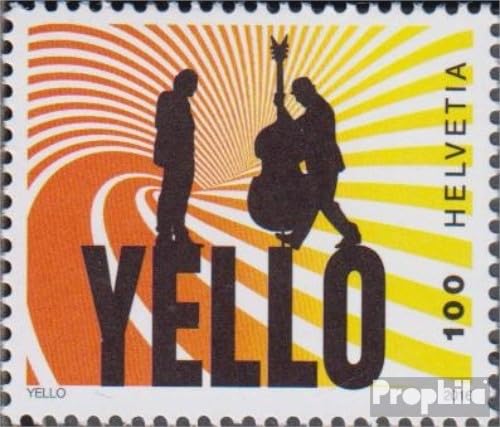 Prophila Collection Schweiz 2466 (kompl.Ausg.) gestempelt 2016 Musiker-Duo Yello (Briefmarken für Sammler) Musik/Tanz von Prophila Collection