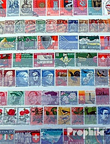 Prophila Collection Schweiz 300 Verschiedene Marken (Briefmarken für Sammler) von Prophila Collection