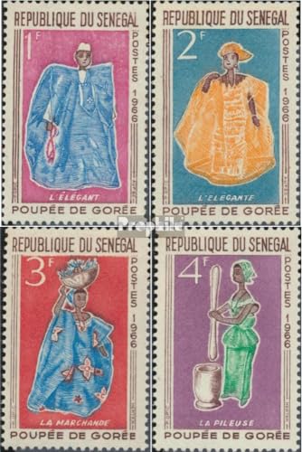 Prophila Collection Senegal 319-322 (kompl.Ausg.) postfrisch ** MNH 1966 Goree Puppen (Briefmarken für Sammler) Spiele/Spielzeug von Prophila Collection