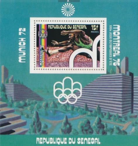 Prophila Collection Senegal Block13-Block18 (kompl.Ausg.) postfrisch ** MNH 1976 Olympische Sommerspiele (Briefmarken für Sammler) Olympische Spiele von Prophila Collection