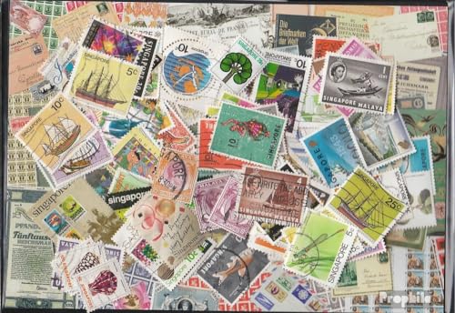 Prophila Collection Singapur 1.000 Verschiedene Marken (Briefmarken für Sammler) von Prophila Collection