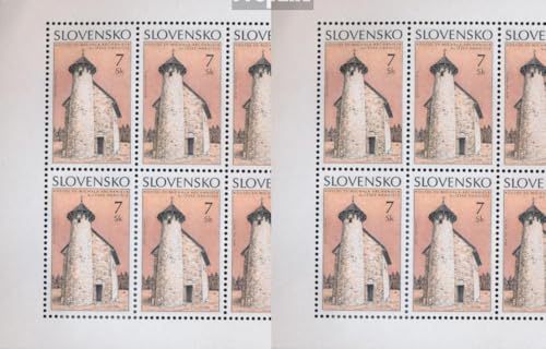Prophila Collection Slowakei 437Klb-439Klb Kleinbogen (kompl.Ausg.) gestempelt 2002 Schönheiten der Heimat (Briefmarken für Sammler) von Prophila Collection