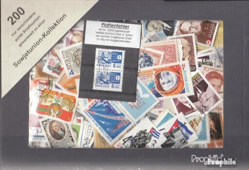 Prophila Collection Sowjetunion 200 Verschiedene Marken (Briefmarken für Sammler) von Prophila Collection