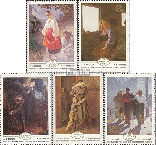Prophila Collection Sowjetunion 4893-4897 (kompl.Ausg.) postfrisch ** MNH 1979 Gemälde ukrainischer Maler (Briefmarken für Sammler) Malerei von Prophila Collection