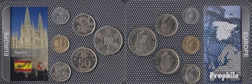 Prophila Collection Spanien 1980 Stgl./unzirkuliert Kursmünzen Stgl./unzirkuliert 1980 50 Centimos bis 100 Pesetas (Münzen für Sammler - kein Zahlungsmittel) von Prophila Collection