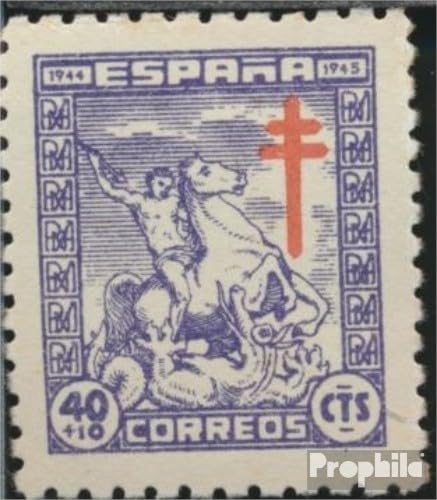 Prophila Collection Spanien 925 postfrisch ** MNH 1944 Tuberkulose (Briefmarken für Sammler) Gesundheit von Prophila Collection