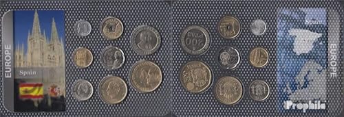 Prophila Collection Spanien Stgl./unzirkuliert Kursmünzen Stgl./unzirkuliert ab 1989 1 Peseta bis 500 Pesetas (Münzen für Sammler - kein Zahlungsmittel) von Prophila Collection