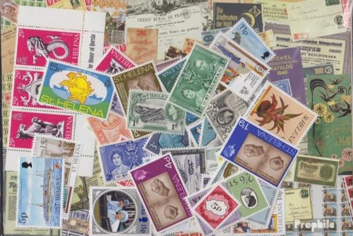 Prophila Collection St. Helena 250 Verschiedene Marken (Briefmarken für Sammler) von Prophila Collection