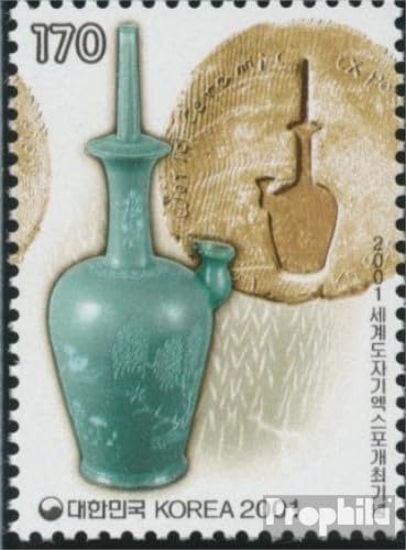Prophila Collection Süd-Korea 2203 (kompl.Ausg.) postfrisch ** MNH 2001 Keramik (Briefmarken für Sammler) Glas/Keramik/Porzellan von Prophila Collection