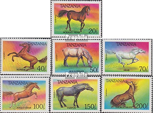 Prophila Collection Tansania 1677-1683 (kompl.Ausg.) 1993 Pferde (Briefmarken für Sammler) Pferde von Prophila Collection