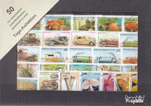 Prophila Collection Togo 50 Verschiedene Marken (Briefmarken für Sammler) von Prophila Collection