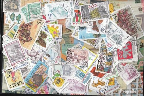Prophila Collection Tschechien 100 Verschiedene Marken (Briefmarken für Sammler) von Prophila Collection