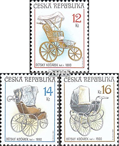 Prophila Collection Tschechien 413-415 (kompl.Ausg.) postfrisch ** MNH 2004 Kinderwagen (Briefmarken für Sammler) von Prophila Collection
