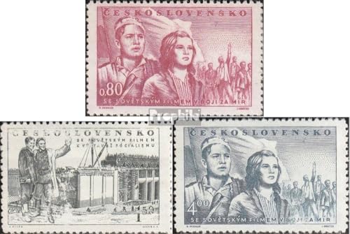 Prophila Collection Tschechoslowakei 675-677 (kompl.Ausg.) mit Falz 1951 Film (Briefmarken für Sammler) Prominente/Film/Theater/Radio von Prophila Collection