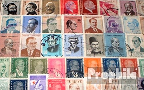Prophila Collection Türkei 50 Verschiedene Marken (Briefmarken für Sammler) von Prophila Collection