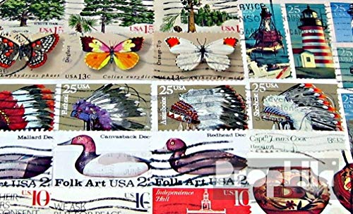 Prophila Collection USA 100 Verschiedene Marken aus Markenheftchen und Zusammendrucken (Briefmarken für Sammler) von Prophila Collection