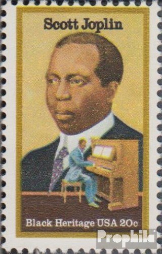 Prophila Collection USA 1634 (kompl.Ausg.) postfrisch ** MNH 1983 Scott Joplin (Briefmarken für Sammler) Musik/Tanz von Prophila Collection