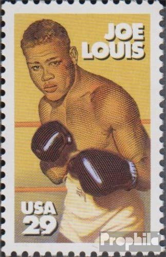 Prophila Collection USA 2384 (kompl.Ausg.) postfrisch ** MNH 1993 Joe Louis (Briefmarken für Sammler) Kampfsport (Boxen/Fechten/Ringen/Karate …) von Prophila Collection