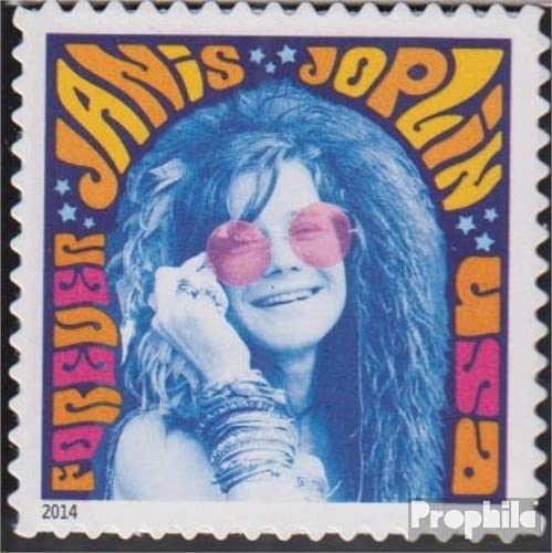 Prophila Collection USA 5102BA (kompl.Ausg.) postfrisch ** MNH 2014 Janis Joplin (Briefmarken für Sammler) Musik/Tanz von Prophila Collection