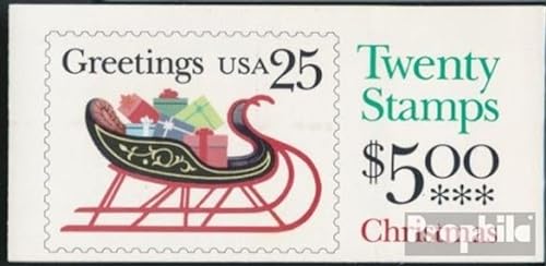 Prophila Collection USA MH0-130 (kompl.Ausg.) postfrisch ** MNH 1989 Schlitten (Briefmarken für Sammler) von Prophila Collection