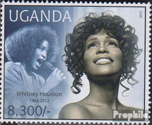 Prophila Collection Uganda 2863 (kompl.Ausg.) postfrisch ** MNH 2012 Whitney Houston (Briefmarken für Sammler) Musik/Tanz von Prophila Collection