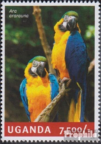 Prophila Collection Uganda 3269 (kompl.Ausg.) postfrisch ** MNH 2014 Papageien (Briefmarken für Sammler) Vögel von Prophila Collection