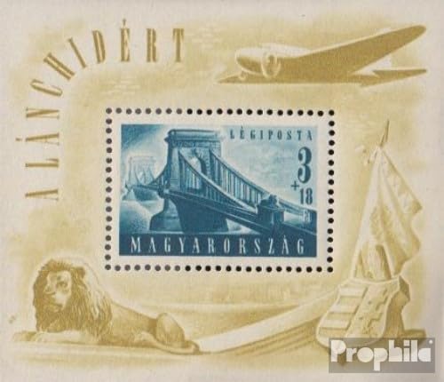 Prophila Collection Ungarn Block13 (kompl.Ausg.) FDC Ersttagsbrief 1948 Wiederaufbau (Briefmarken für Sammler) Flugzeuge/Ballons/Zeppeline/Luftfahrt von Prophila Collection