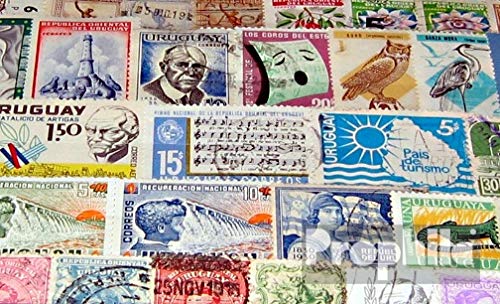 Prophila Collection Uruguay 100 Verschiedene Marken (Briefmarken für Sammler) von Prophila Collection