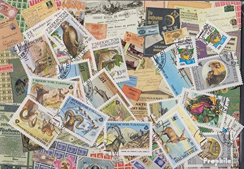 Prophila Collection Usbekistan 25 Verschiedene Marken (Briefmarken für Sammler) von Prophila Collection