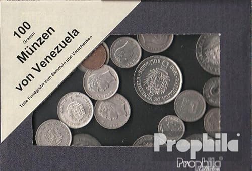 Prophila Collection Venezuela 100 Gramm Münzkiloware (Münzen für Sammler - kein Zahlungsmittel) von Prophila Collection