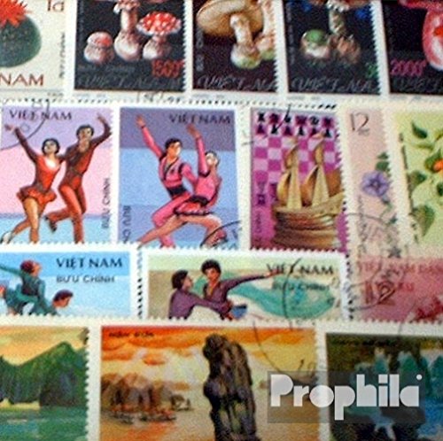 Prophila Collection Vietnam 50 Verschiedene Marken (Briefmarken für Sammler) von Prophila Collection