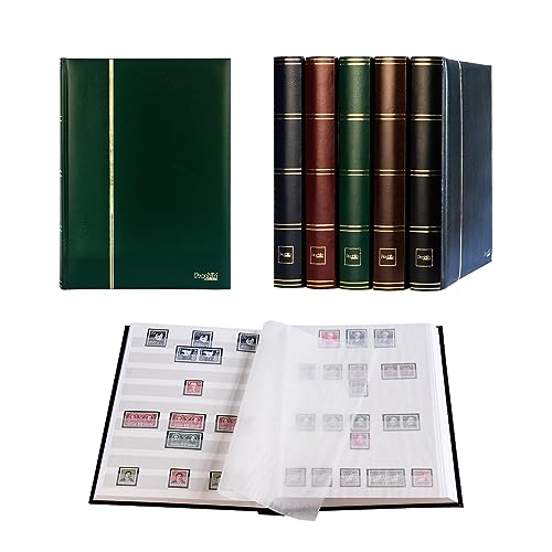 Prophila Leuchtturm 60 weiße Seiten Luxus Briefmarkenalbum Einsteckbuch grüner Einband Prophila Leuchtturm 60 weiße Seiten Luxus Briefmarkenalbum Einsteckbuch grüner Einband von Prophila