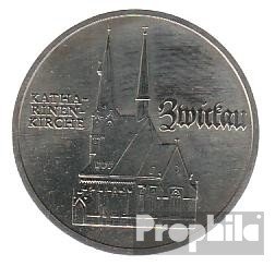 DDR Jägernr: 1626 1989 A Stgl./unzirkuliert Neusilber 1989 5 Mark Zwickau (Münzen für Sammler) von Prophila