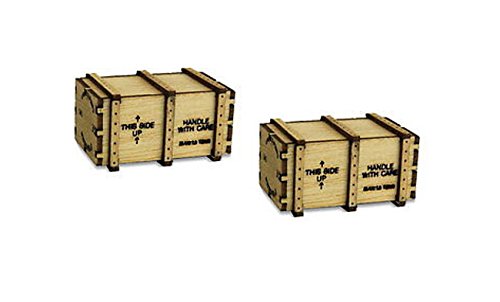 Proses PHL-K-02 Ladegut Beladung Holzkisten Transportkisten Große Kisten Verpackungskisten Spur H0 HO 1:87 von Proses
