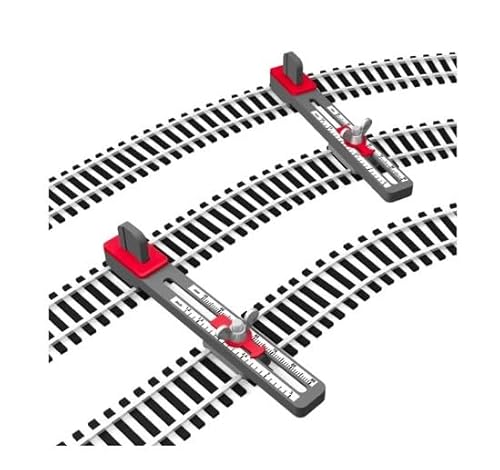 Proses PT-H0-01 Abstandhalter einstellbar für Gleise Spur H0 HO 1:87 zum gleichmäßigen Verlegen von Gleisen Schienen Adjustable Track Tool Proses PT-H0-01 Abstandhalter einstellbar für Gleise Spur H0 HO 1:87 zum gleichmäßigen Verlegen von Gleisen Schienen Adjustable Track Tool von Proses