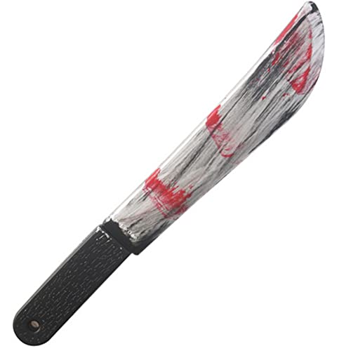 Proumhang 1 Stück Blutige Halloween-Waffen Machete,Messer,Axt,Spalter und Sichel Halloween-Requisiten Party-Deko-Set für Halloween-Dekoration,Spukhäuser und klobige Kostüme,Stil 3 Proumhang 1 Stück Blutige Halloween-Waffen Machete,Messer,Axt,Spalter und Sichel Halloween-Requisiten Party-Deko-Set für Halloween-Dekoration,Spukhäuser und klobige Kostüme,Stil 3 von Proumhang