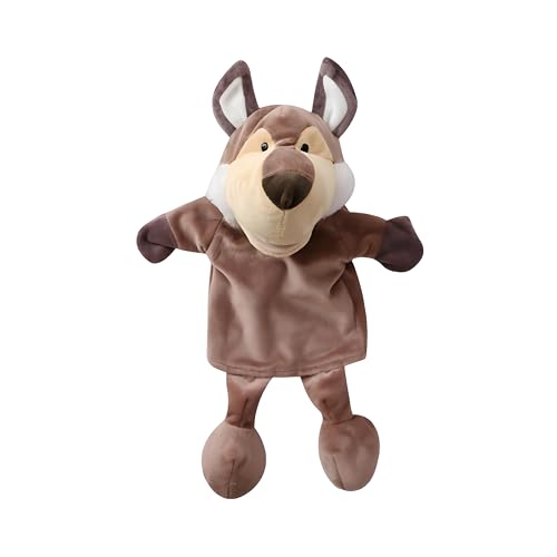 Proumhang Handpuppen mit Vollem Körper für Kinder,Tier Handpuppen Bauernhof Thema Puppets Spielzeug Set,Plüsch Pretend Spielzeug Zoo Friends Puppentheater mit Beweglichem Offenen Mund,35cm,Wolf Proumhang Handpuppen mit Vollem Körper für Kinder,Tier Handpuppen Bauernhof Thema Puppets Spielzeug Set,Plüsch Pretend Spielzeug Zoo Friends Puppentheater mit Beweglichem Offenen Mund,35cm,Wolf von Proumhang