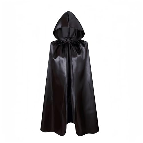 Proumhang Schwarz Kapuzen Umhang Kinder Kapuzen Mantel Robe Cloak Hexen Umhang Vampire Umhang Teufels Mantel Sensenmann Umhang für Jungen Mädchen Halloween Maskerade Weihnachten Cosplay 80cm Proumhang Schwarz Kapuzen Umhang Kinder Kapuzen Mantel Robe Cloak Hexen Umhang Vampire Umhang Teufels Mantel Sensenmann Umhang für Jungen Mädchen Halloween Maskerade Weihnachten Cosplay 80cm von Proumhang