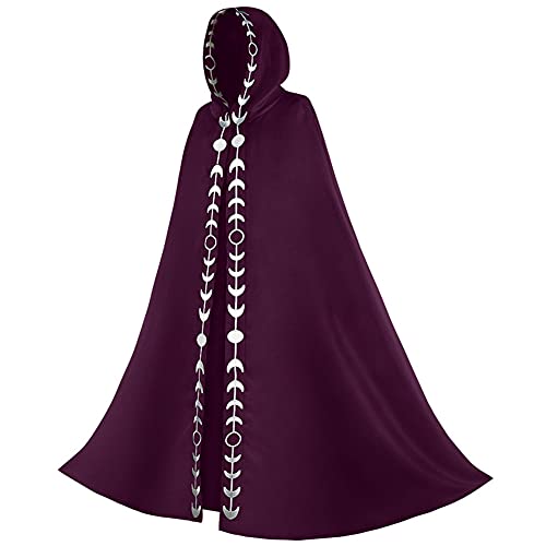Proumhang Umhang mit Kapuze Darth Vader Umhang Mittelalter Umhang Cape Mantel Karneval Halloween Cosplay Weihnachten Kostüm Erwachsene Rot XL Proumhang Umhang mit Kapuze Darth Vader Umhang Mittelalter Umhang Cape Mantel Karneval Halloween Cosplay Weihnachten Kostüm Erwachsene Rot XL von Proumhang