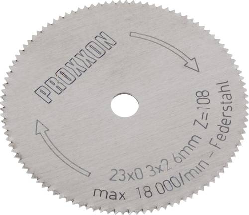 Proxxon Micromot 28 652 Kreissägeblatt 23 x 2.6 x 0.3mm 1St. von Proxxon Micromot