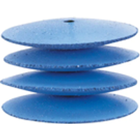 PROXXON 4528293 Silikon-Polierscheibe Linse, Ø 22 mm, 10 Stück mit Träger von Proxxon