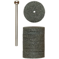PROXXON 4528304 Silicium-Karbid-Schleifscheiben, Ø 22 mm, 10 Stück mit Träger PROXXON 4528304 Silicium-Karbid-Schleifscheiben, Ø 22 mm, 10 Stück mit Träger von Proxxon